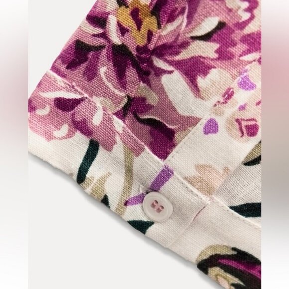 ZARA 100% LINEN SHIRTDRESS ZW COLLECTION - Picture 9 of 9